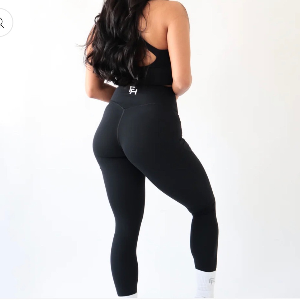 Brown First Health Leggings with Pockets Size 4